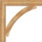 Ekena Millwork Thorton Block Rough Sawn Bracket, Western Red Cedar, 6"W x 46"D x 46"H BKT06X46X46THR05RWR - alternate 4